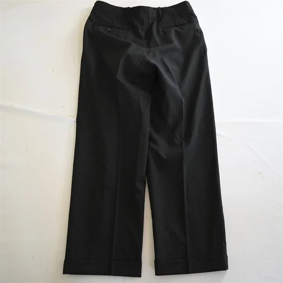 Hart Schaffner Marx 39R 40R 32x30 Black Stripe 100% Wool Mens Jacket Pants Suit